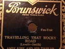 HOT 1920s JAZZ 78 RPM ANDY KIRK CLOUDS O JOY 1930 - ROCKY ROAD Bruns E toE-