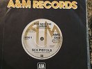 Sex Pistols God Save the Queen/No Feeling 45RPM Record with Sleeve