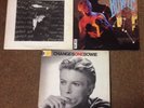 David Bowie 3 Vinyl Lp Lot Changes One Lets Dance Station To Station Vinyl