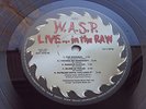 W.A.S.P LIVE IN THE RAW 1st A1 Press UK LP  UNPLAYED TIME CAPSULE COPY