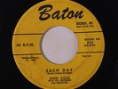 ANN COLE: Each Day / In The Chapel  45 (In-demand) rare Soul