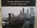 Don Friedman Trio A Day In The City LP Jazz 1st Original Pressing RIVERSIDE Mono