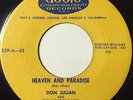 Doo Wop 45 DON JULIAN & THE MEADOWLARKS 