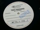 BEATLES MFSL SAMPLE TEST PRESSING  WITH THE BAETLES MFSL 1-102