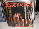 BATHORY UNDER THE SIGN OF THE BLACK MARK LP ORIGINAL UK PRESS FLAG 11 INNER