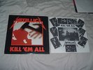 METALLICA Kill 'Em All '83 LP cultic US THRASH metal ORIGINAL US press 