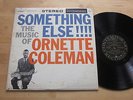 Ornette Coleman - Something Else LP Contemporary Stereo Orig. Don Cherry Jazz