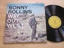 Sonny Rollins - Way Out West LP Contemporary DG Mono Orig. Red Print Rare Jazz
