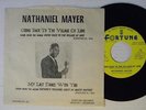 Nathaniel Mayer 45 w/ps GOING BACK TO THE VILLAGE.. / MY LAST DANCE Fortune VG++