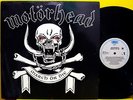 MOTORHEAD March Or Die RARE GREEK ORIGINAL 1st PRESS VINYL LP Sacrifice Bastards