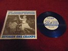FLOORPUNCH - DIVISION ONE CHAMPS - 7' INCH BLUE VINYL - NJ HARDCORE PUNK VG++ NM