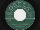 '58 Rockabilly JERRY KENNEDY Teenage Love Is Misery/Oo-Wee Baby M- DJ HEAR BOTH