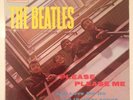 THE BEATLES-PLEASE PLEASE ME-BLK/YEL PARLOPHONE MONO LP-PMC1202-YEX421-1N/422-2N