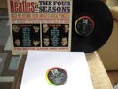   MONO   BEATLES VS THE FOUR SEASONS VJ DX-30 INCLUDES BEAUTIFUL REPRO POSTER