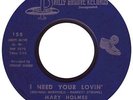 Northern Soul - Mary Holmes - I Need Your Lovin' - US Philly Groove 45 - Hear