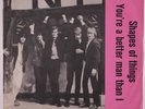 YARDBIRDS: Shapes Of Things / You're A Better Man Than I 45 (Denmark w/ PS sl c