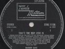 Marvin Gaye 'That's The Way Love Is' 1969 UK Tamla LP