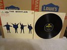 ORG 1965 THE BEATLES HELP UK IMPORT STEREO LP BLACK & YELLOW PARLOPHONE PCS 3071
