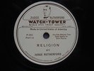 RELIGION -Judge Rutherford LP WatchTower Jehovahs Witnesses PARTS 13&15 Rare