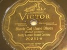 Bobby Leecan and Robert Cooksey Black Cat Bone Blues 78-Victor 20251