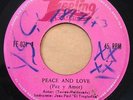 JEAN PAUL EL TROGLODITA * Peace & Love / KILLER GARAGE PSYCH SOUL 45 Guatemala