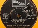 MARTHA & THE VANDELLAS YOUVE BEEN IN LOVE OG UK TAMLA 45 CLIP TMG 530