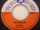 TROJAN RECORDS 45 1969 - SWEET SENSATION - THE MELODIANS SKINHEAD REGGAE