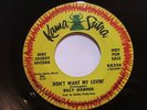 Billy Harner - Don't Want My Lovin' / Sally Sayin' Somethin' (DJ) -  SOUL 45