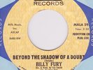 Billy Fury US Mala 45 Promo Beyond the Shadow of a Doubt Demo