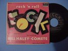 ONE-OF-A-KIND, SIGNED, 1956  BILL HALEY & COMETS R&R EP & PIC SLV, VG+/VG