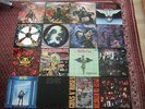 33 LP´s HARD ROCK HEAVY METAL LPs AC DC AEROSMITH IRON MAIDEN GUNS N´ ROSES ETC.