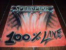 SPEEDFIRE-100%LIVE *1991 LP *NORTHWIND,DOUGLAS,SPITIFRE,TRADEMARK,OMEN