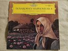 MRAVINSKY Tchaikovsky: Symphony #4 DGG Orig. Germany Stereo 1960s Tulips