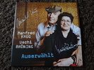 Manfred Krug + Uschi Brüning - Auserwählt - 2 LPs - mit Orig. Unterschriften 