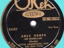 Okeh 41157 Louis Armstrong Hot Five KNEE DROPS/Skip The Gutter E+ 78 rpm 1928