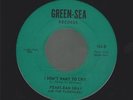 PARLEAN GRAY I don't want to cry NORTHERN SOUL 45 on GREEN SEA