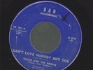 WILLIE AND HIS PEOPLE can't love nobody but you RARE SOUL 45 on B&B