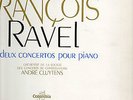 RARE FRENCH SAMSON FRANCOIS/ CLUYTENS PLAYS RAVEL STEREO DOWEL SPINE LP SAXF 136