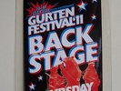 GURTEN 2011 Switzerland - Backstage Pass (Jamiroquai/Kasabian/Kaiser Chiefs)