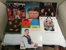 7 LP'S - QUEEN (TWO-INNUENDO-HOT SPACE-YHE MIRACLE-LIVE MAGIC-HITS-THE ALBUM)