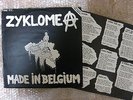 ZYKLOME A / MADE IN BELGIUM LP ORIGINAL KBD PUNK ANTI CIMEX DISCHARGE RUTTUS