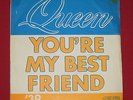 QUEEN You’re My Best Friend 7/45 BELGIAN EMI Different sleeve Rare Belgium