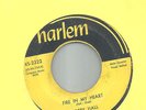 Doo wop BOBBY HALL & KINGS Fire In My Heart HARLEM