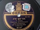 Mistinguett J'ai qu' ça & C'est marrant Odeon 49.146/7