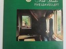 Nick Drake FIVE LEAVES LEFT 1969 First Pressing Vinyl RECORD Island Pink LP RARE