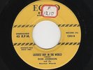 Ohio C&W Bopper DON JOHNSON Luckiest Boy In World/More Fish In Lake ECHO HEAR