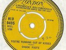 Chuck Foote Teen Popcorn Running Out of Kisses UK London 45 Doo Wop Rare EX