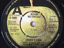 PAUL McCARTNEY & WINGS: JUNIOR'S FARM UK DEMO 45, APPLE R 5999 (Beatles)