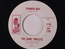 KANE TRIPLETS: Spanish Boy / A Word To The Wise 45 (dj, xol) Soul