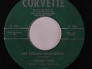 JOHNNY ROSS & GROUP: My Dreams Have Gone / That's What You Mean To Me 45 rare V